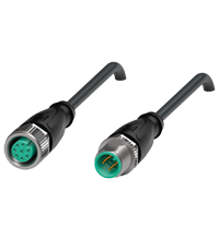 CORDSET RECTO UNIÓN M12x8 20M CABLE PUR