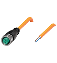 CORDSET RECTO LED M12x4 5M CABLE POC