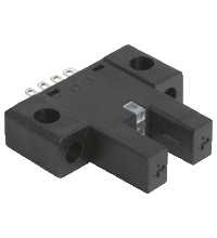 SENSOR DE HORQUILLA GL5; ALC. 5MM; 2xNPN; NO+NC; TERMINALES;