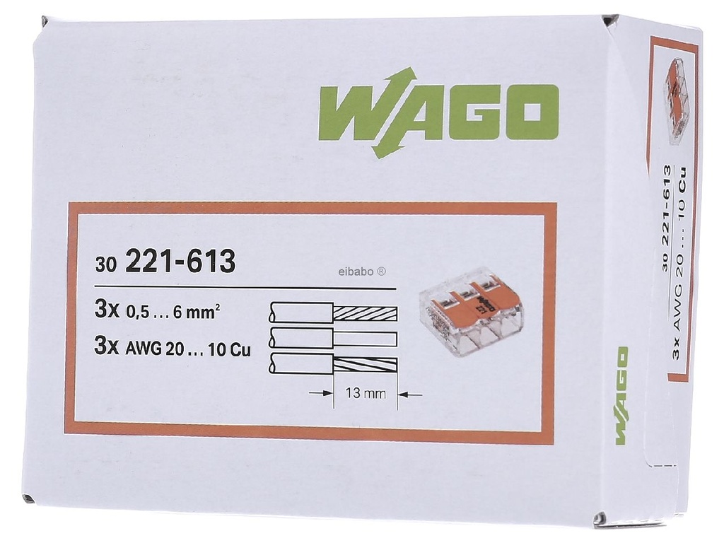 CAJA DE CONECTORES 221