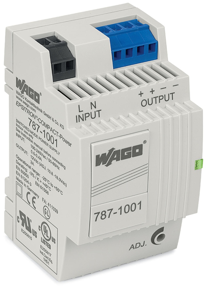 FUENTE DE PODER COMPACT 12VDC; 2 A;