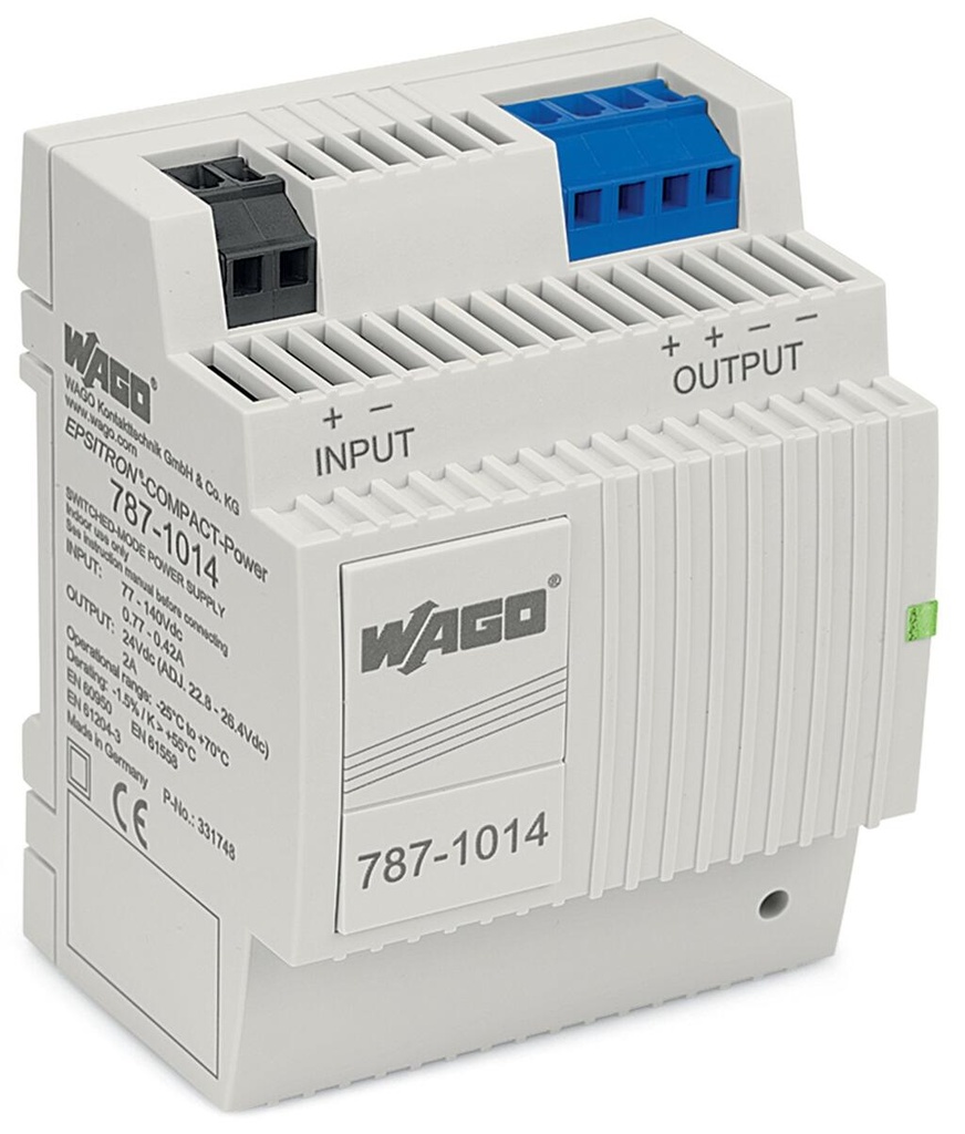 CONVERTIDOR DC/DC; IN 72VDC; OUT 24VDC; 2 A;