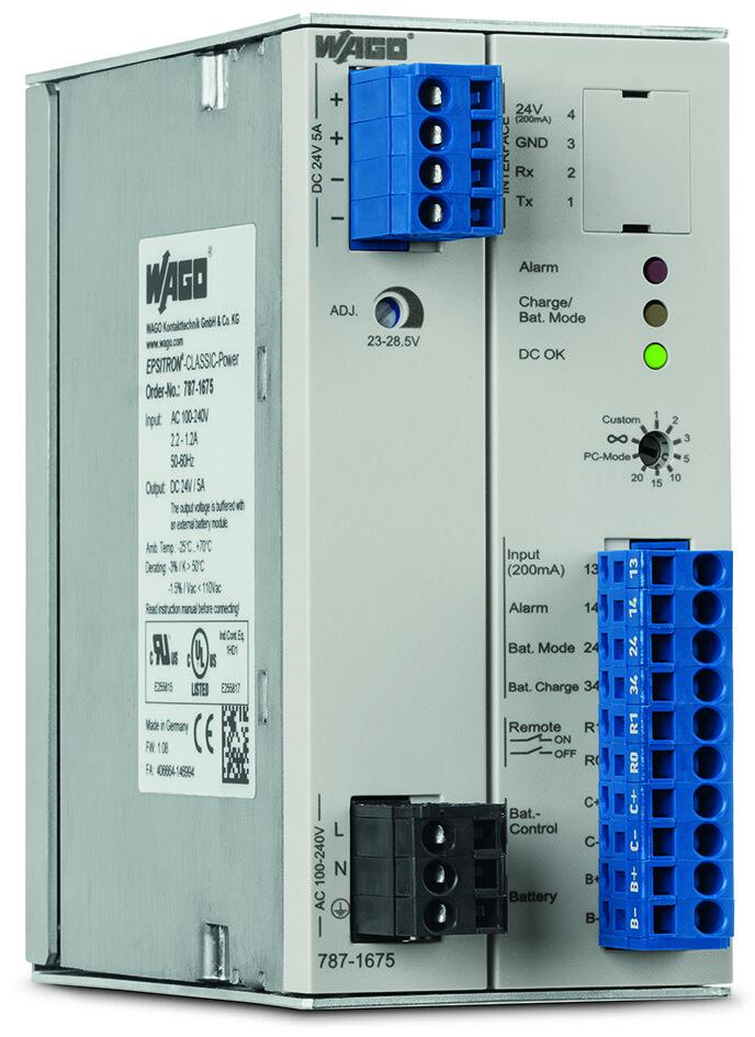 CONTROLADOR UPS + FUENTE DE PODER 24VDC; 5 A;