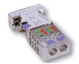 CONECTOR PROFIBUS RECTO C/LED