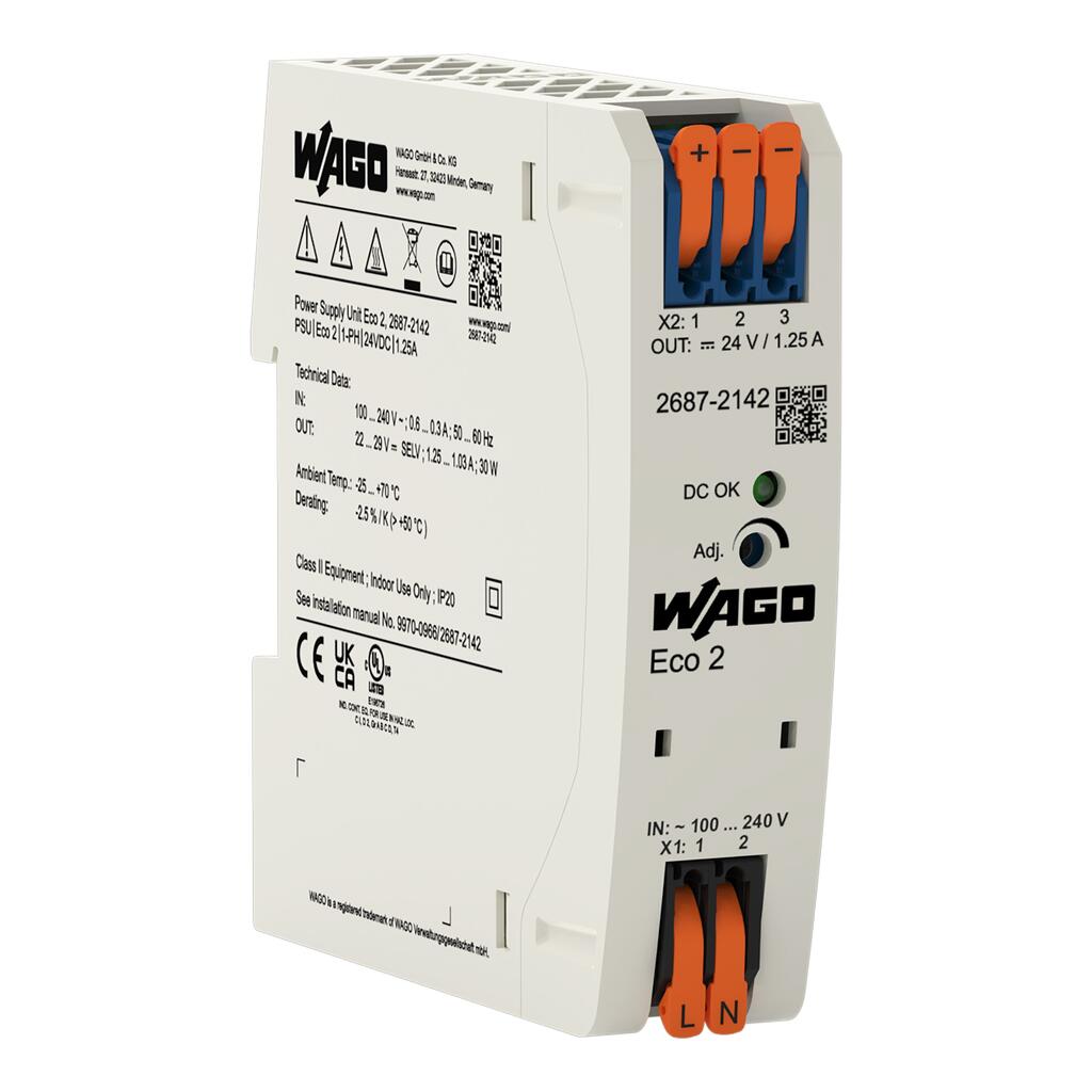 FUENTE COMPACT ECO 24VDC 1.25 A