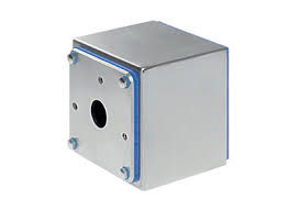 CAJA ACERO INOX CON AGUJERO